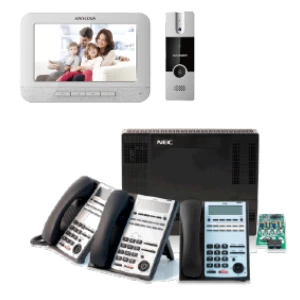 telephone and intercom